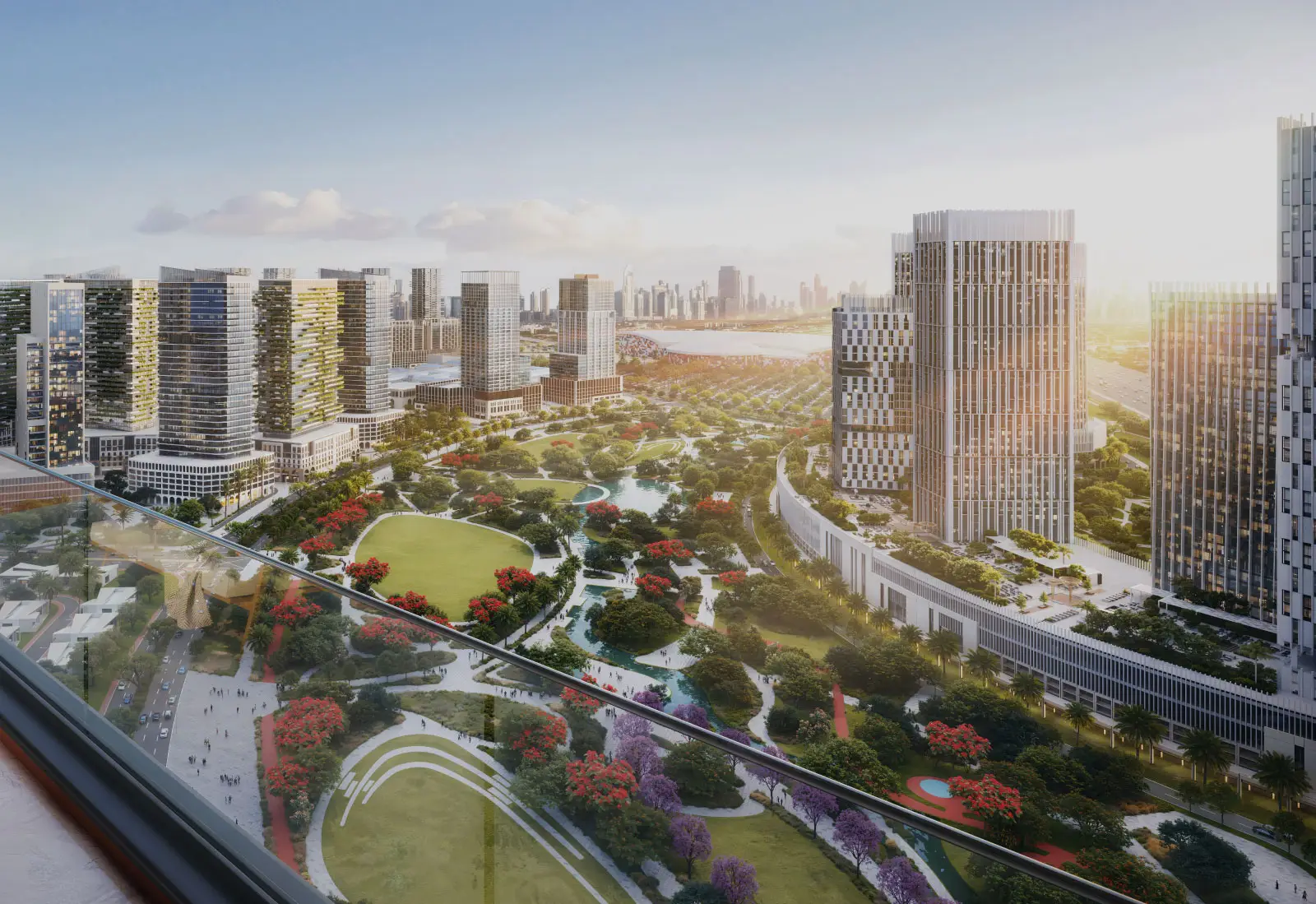 Park View from Azizi Milan